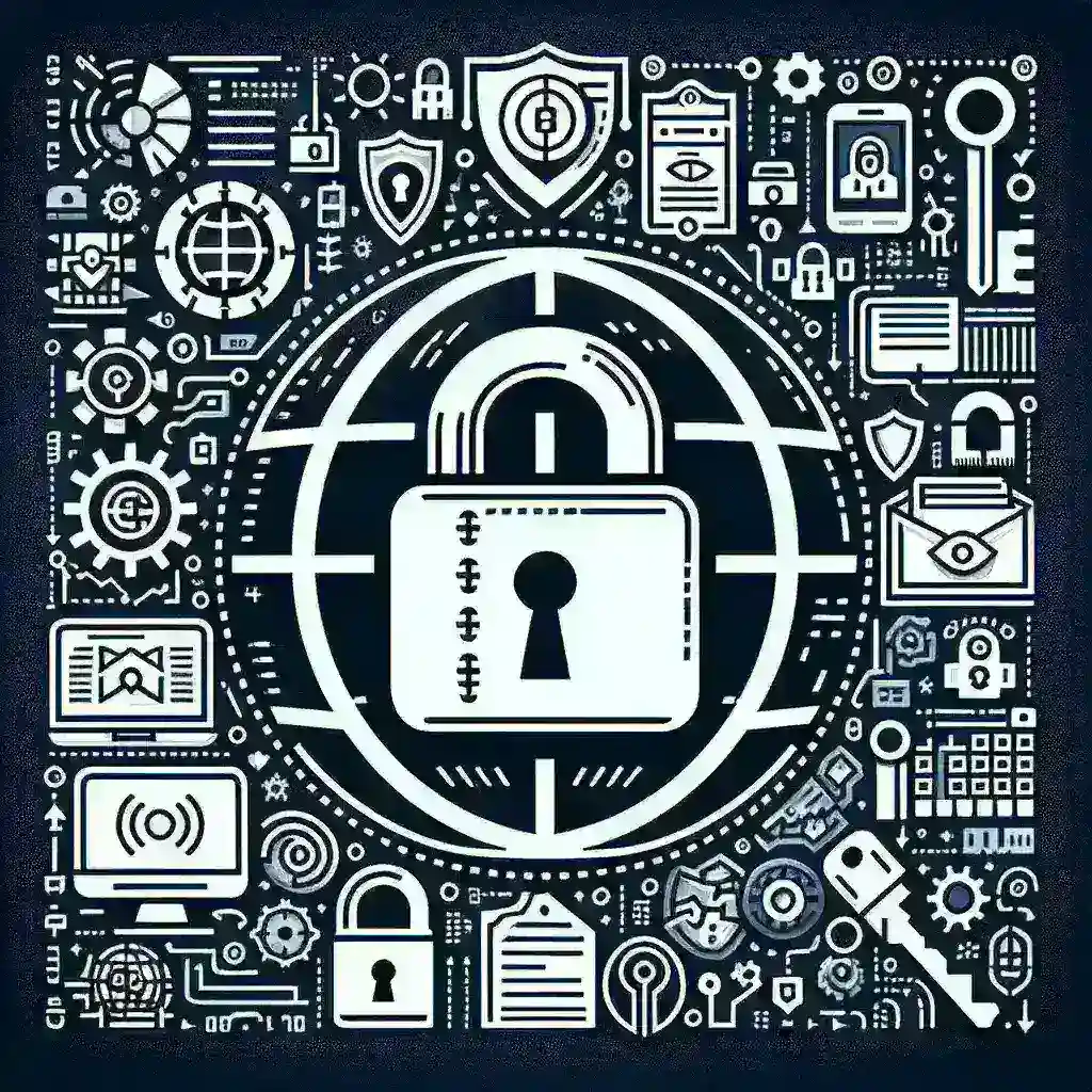"Ilustración informativa sobre cómo proteger tus datos personales en línea, mostrando consejos y prácticas de seguridad digital en una guía completa."
