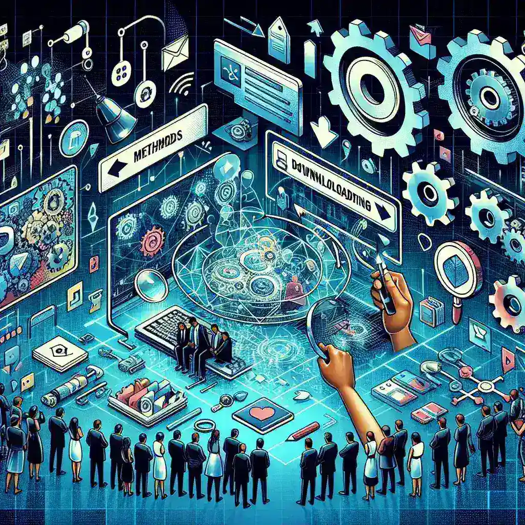 "Infografía sobre la descarga de videos, mostrando métodos, herramientas y consejos prácticos para usuarios en la guía completa para descargar videos."